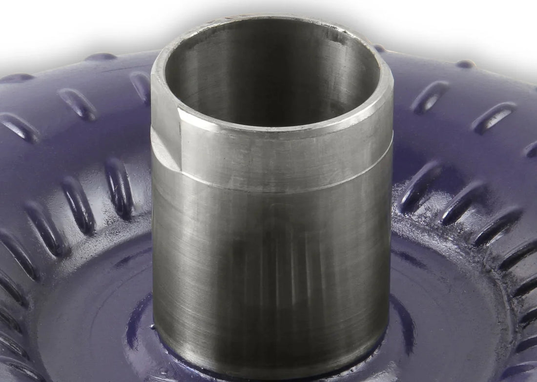 B&M 24 Spline Input. 10.5-inch Bolt Circle. 2200-2600 RPM Stall fits 1964-1984 Ford / Lincoln / Mercury - Installation View