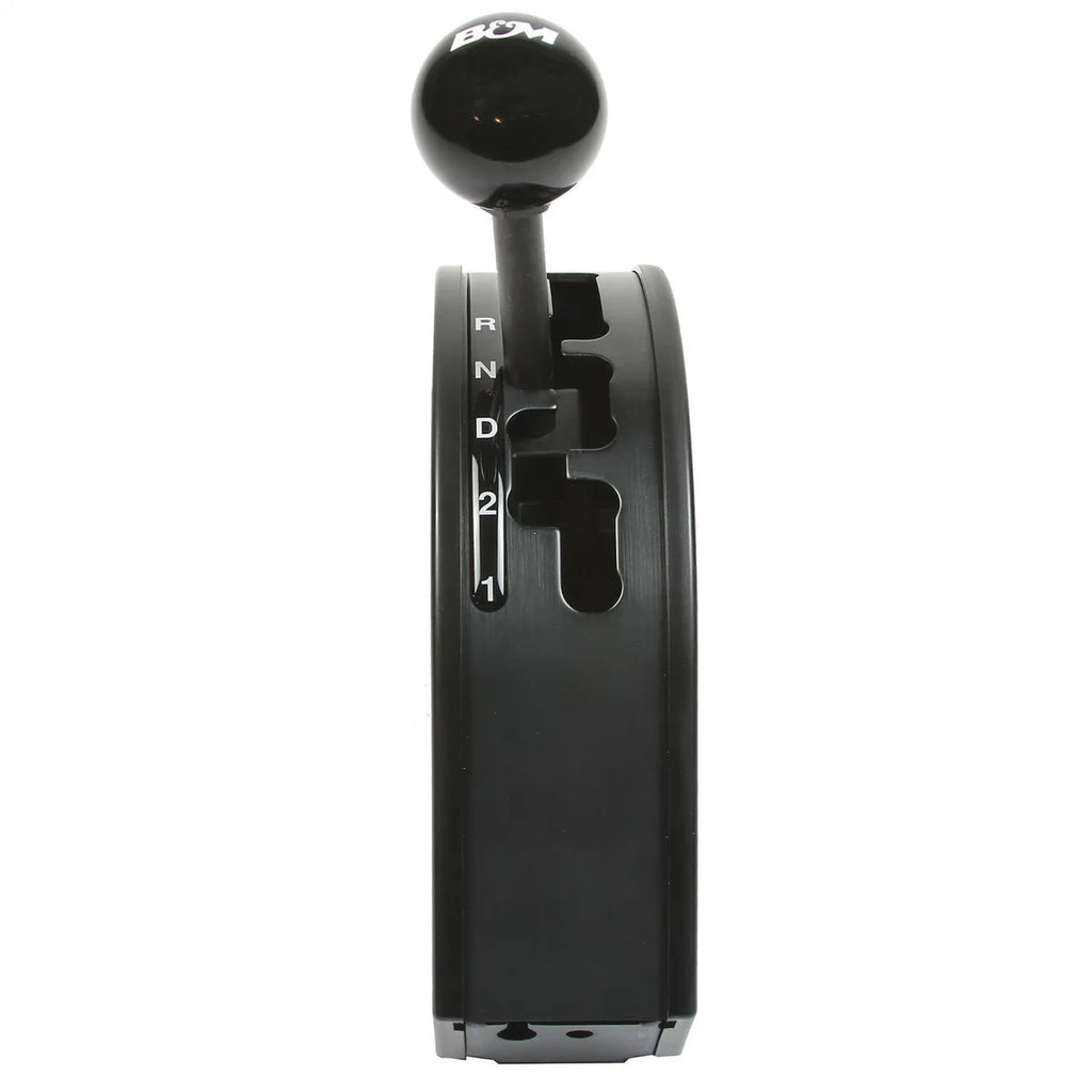 B&M 3-Speed GM Automatic Transmissions - Rear Cable Exit - Forward Shift Pattern 80889 - Back View