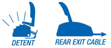 Load image into Gallery viewer, B&amp;M Automatic Detent Shifter - SportShifter B&amp;M - Rear View