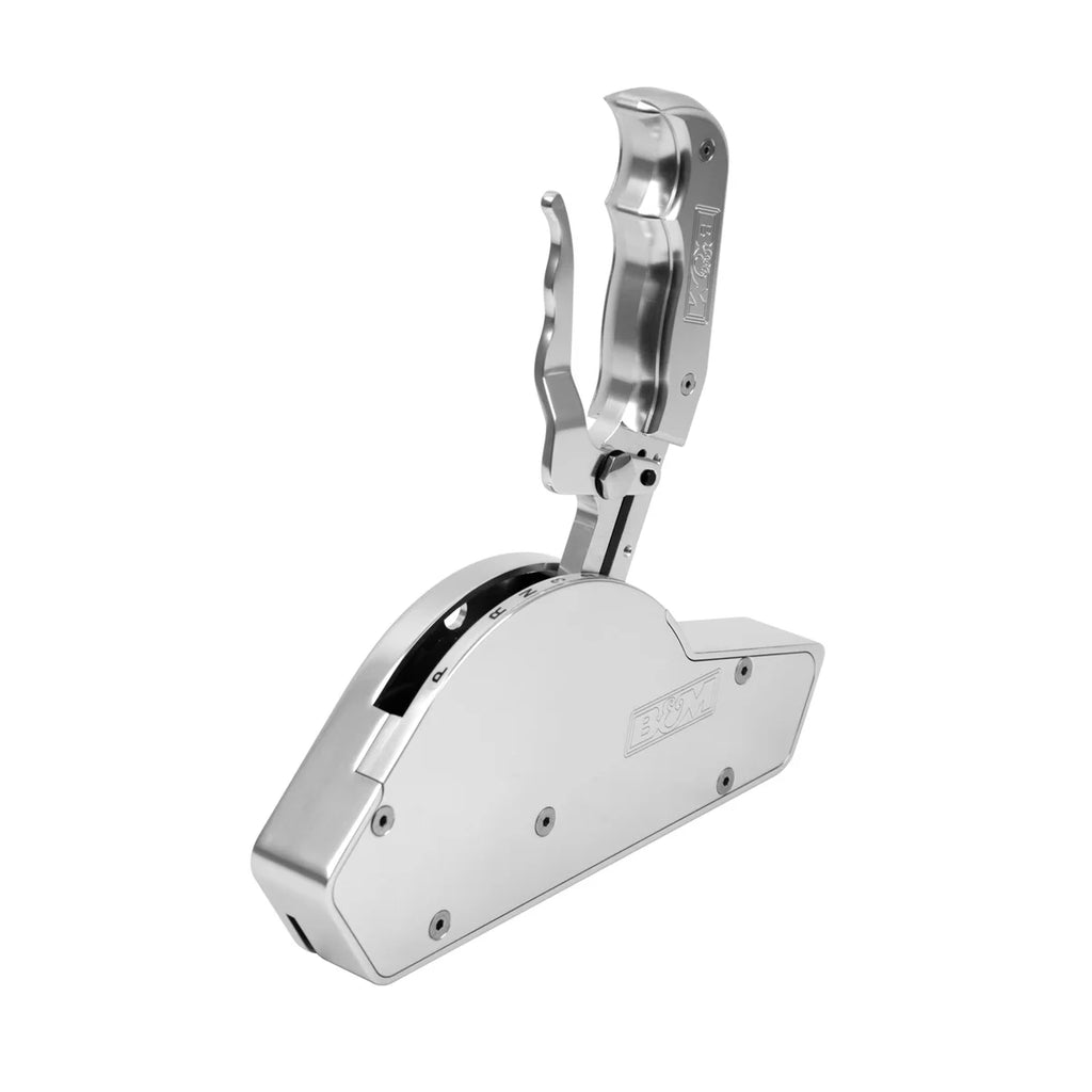 B&M Automatic Gated Shifter - Magnum Grip Street Bandit - Back View