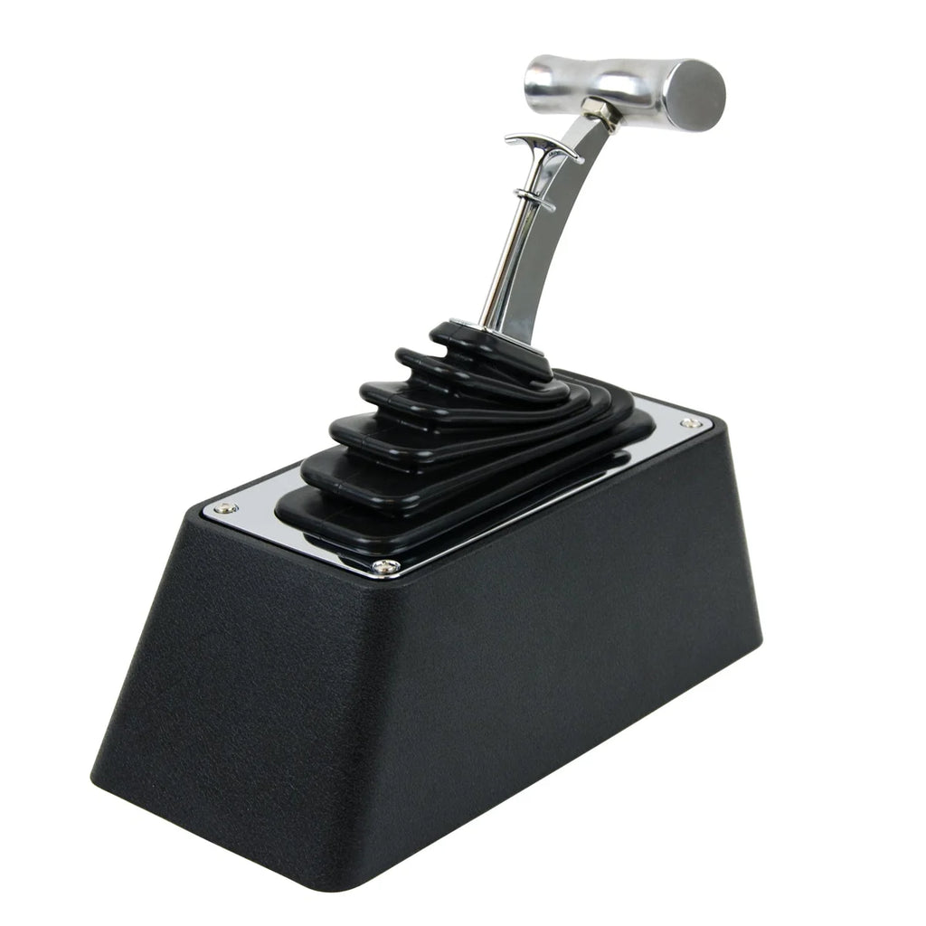 B&M Automatic Rachet Shifter - MegaShifter - Right Hand Drive B&M - Side View