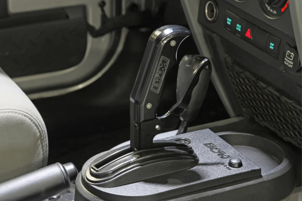 B&M Automatic Shifter - Magnum Grip Pro Stick Console - Installation View