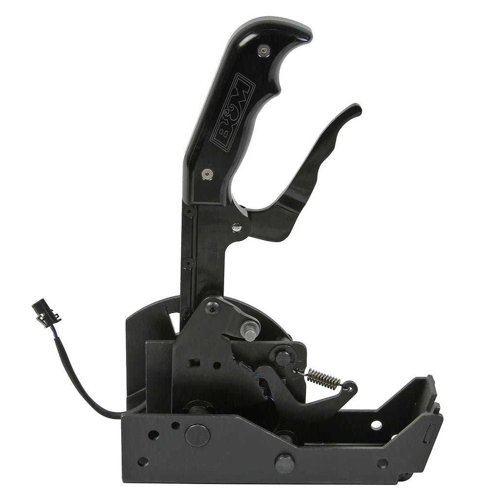 B&M Automatic Shifter with Console Plate fits 2012-2018 Jeep Wrangler JK - Installation View