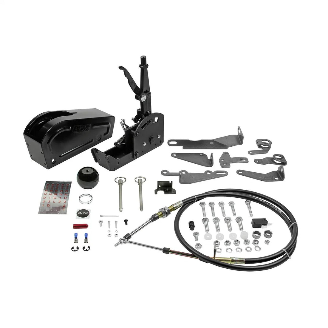 B&M B&M AUTOMATIC GATED SHIFTER - PRO STICK - BLACK 81706 - Installation View