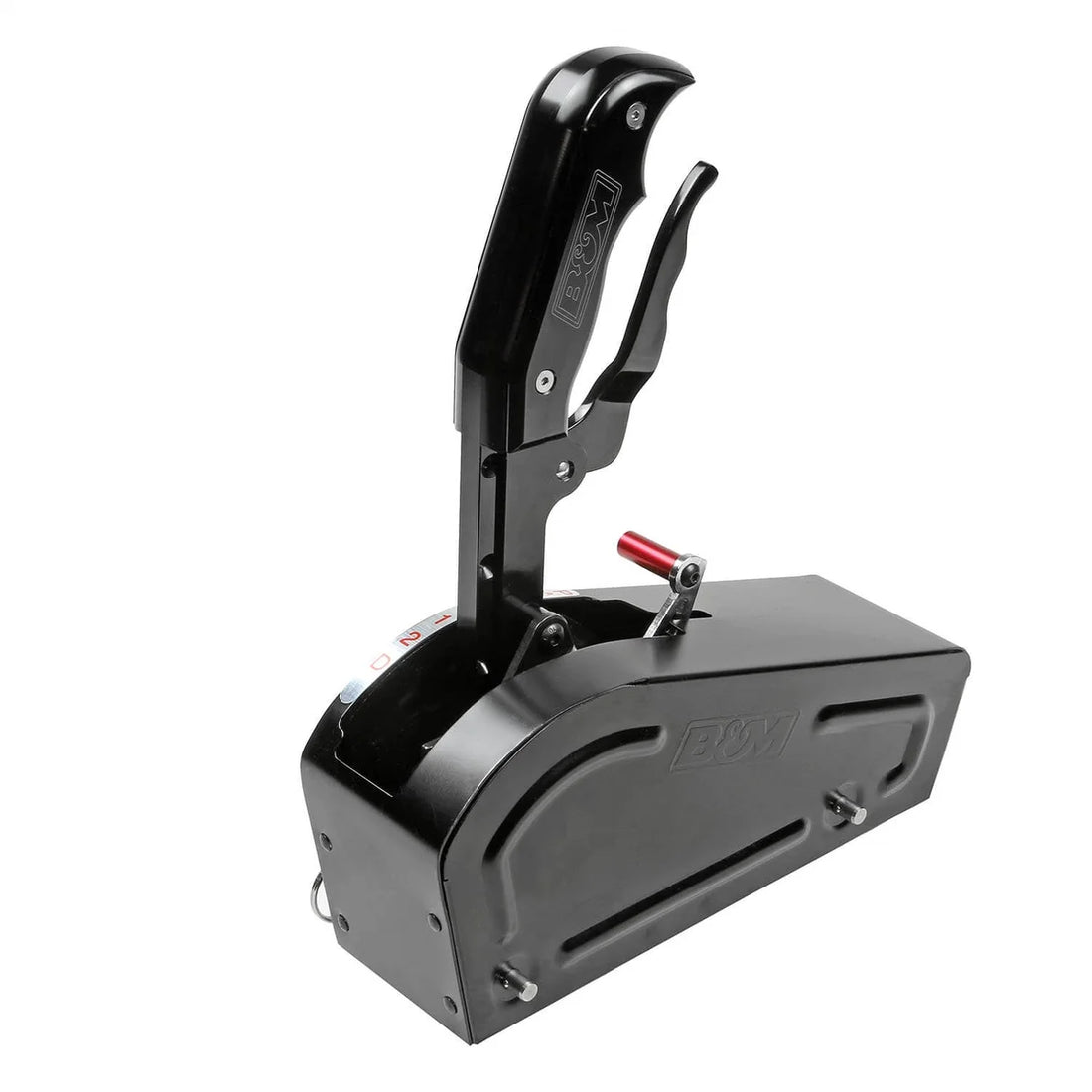 B&M B&M Automatic Gated Shifter - Magnum Grip Stealth Pro Stick 81052 - Back View
