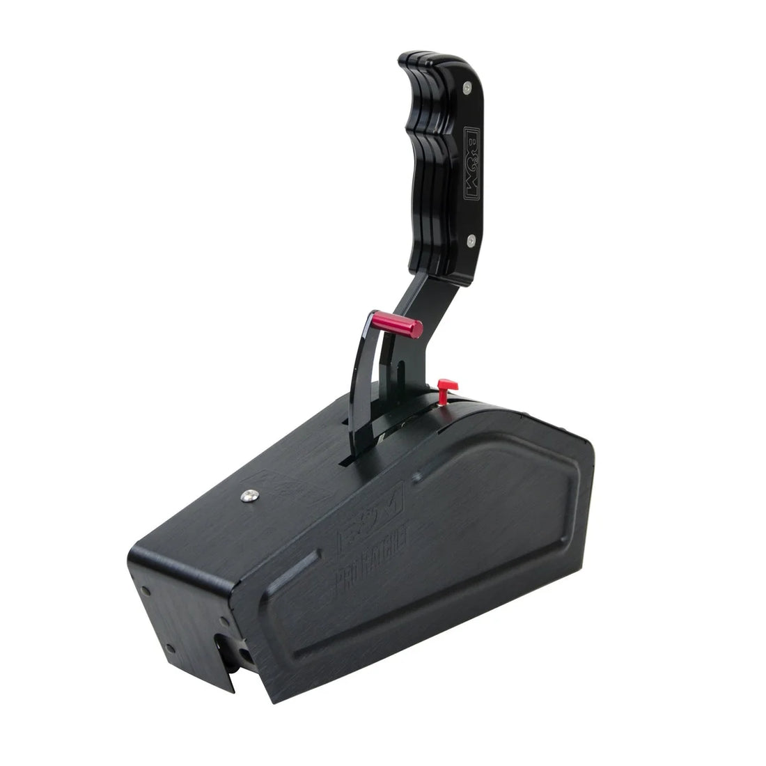 B&M B&M Automatic Ratchet Shifter - Magnum Grip Stealth Pro Ratchet 81120 - Side View