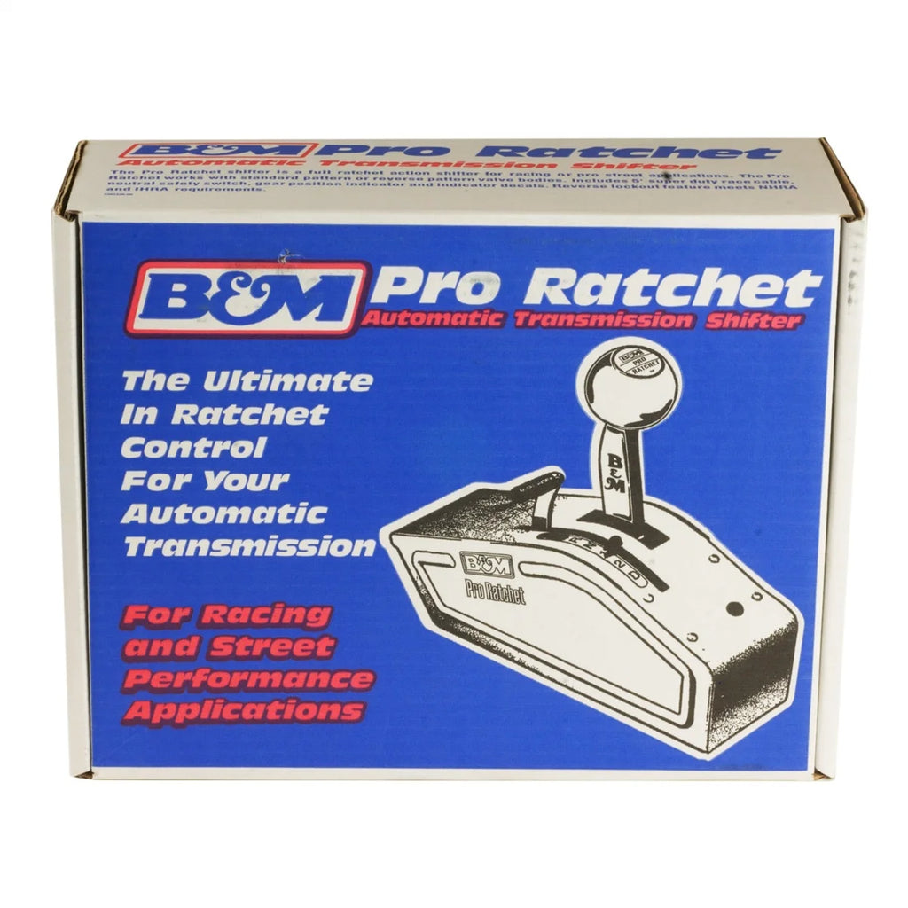B&M B&M Automatic Ratchet Shifter - Magnum Grip Stealth Pro Ratchet 81120 - Additional View 5