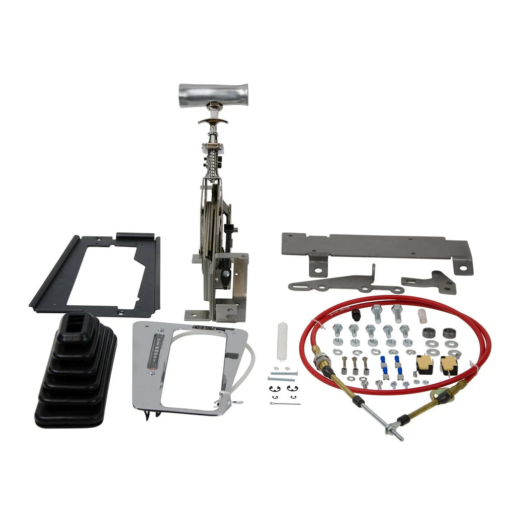 B&M B&M Automatic Ratchet Shifter - MegaShifter Console 80694 - Back View