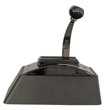 Load image into Gallery viewer, B&amp;M B&amp;M Automatic Ratchet Shifter - Quicksilver - Black 81683 - Installation View