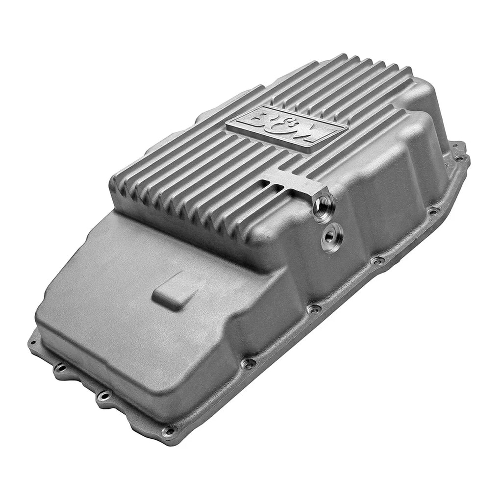 B&M B&M Hi-Tek Deep Transmission Pan - Aluminum - Additional View 5