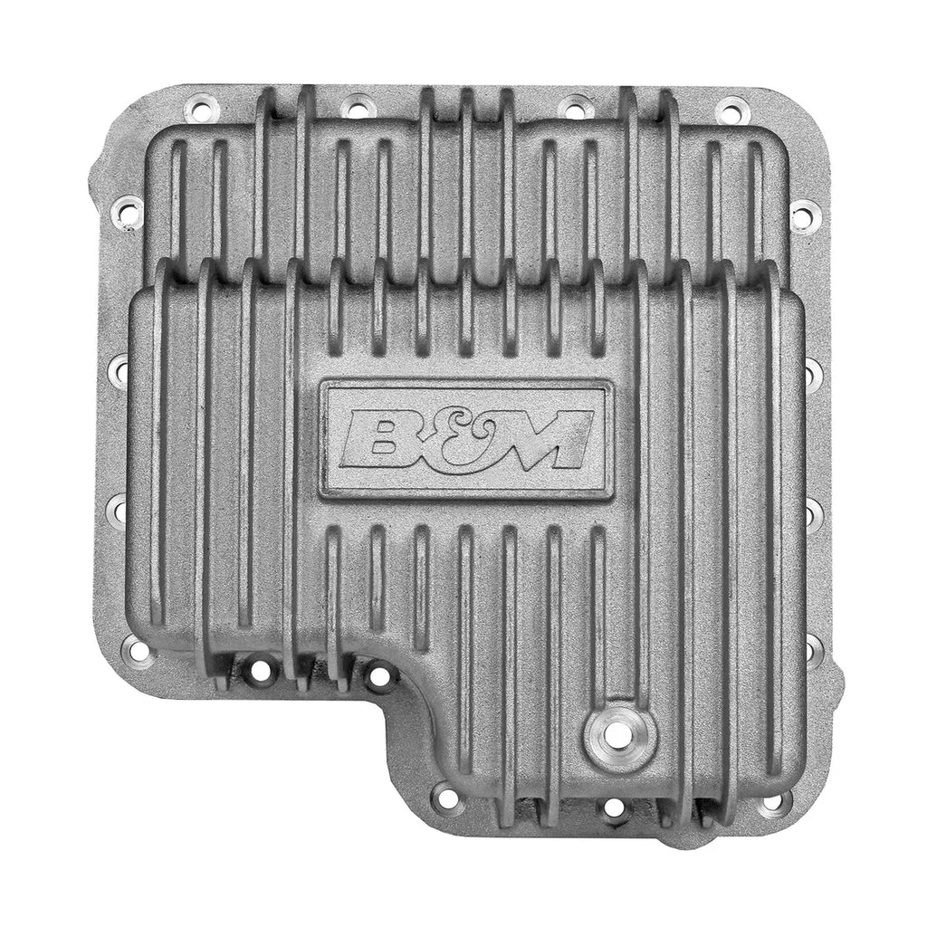 B&M B&M Hi-Tek Deep Transmission Pan - - Aluminum fits 1966-1996 Ford / Lincoln / Mercury - Main Product View
