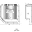 Load image into Gallery viewer, B&amp;M B&amp;M Hi-Tek Deep Transmission Pan - Aluminum fits 1968-1985 Buick / Cadillac / Chevrolet - Installation View