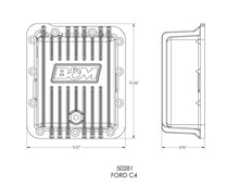 Load image into Gallery viewer, B&amp;M B&amp;M Hi-Tek Deep Transmission Pan - Aluminum fits 1970-1981 Ford / Lincoln / Mercury - Side View