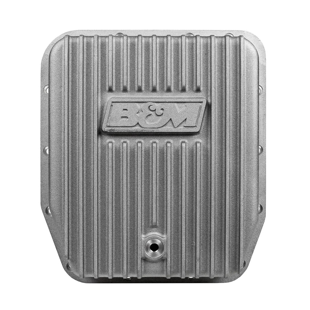 B&M B&M Hi-Tek Deep Transmission Pan - Aluminum fits 1980-2011 Ford / Lincoln / Mercury - Main Product View