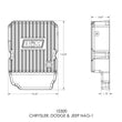 Load image into Gallery viewer, B&amp;M B&amp;M Hi-Tek Deep Transmission Pan - Aluminum fits 2005-2016 Chrysler / Dodge / Jeep - Back View