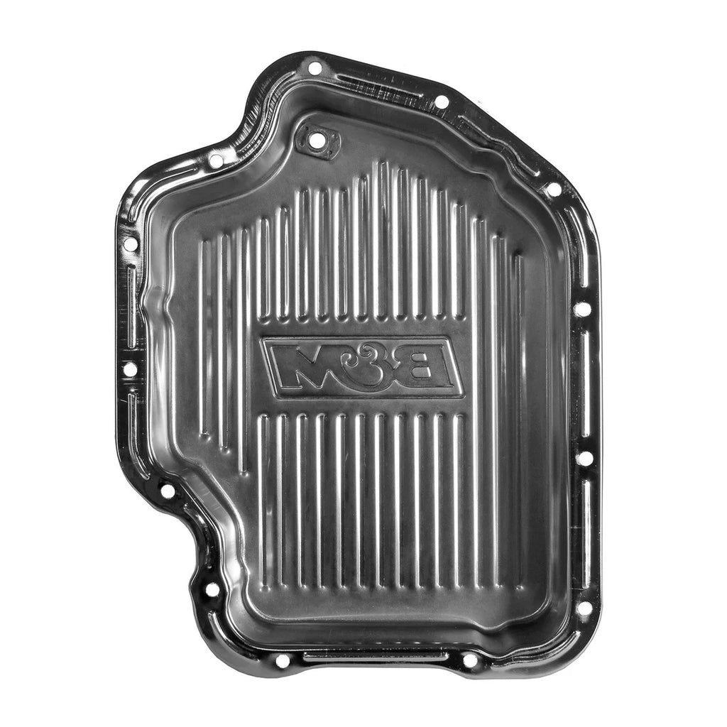 B&M B&M Hi-Tek Deep Transmission Pan - Chrome fits 1965-1990 Buick / Cadillac / Chevrolet - Additional View 5