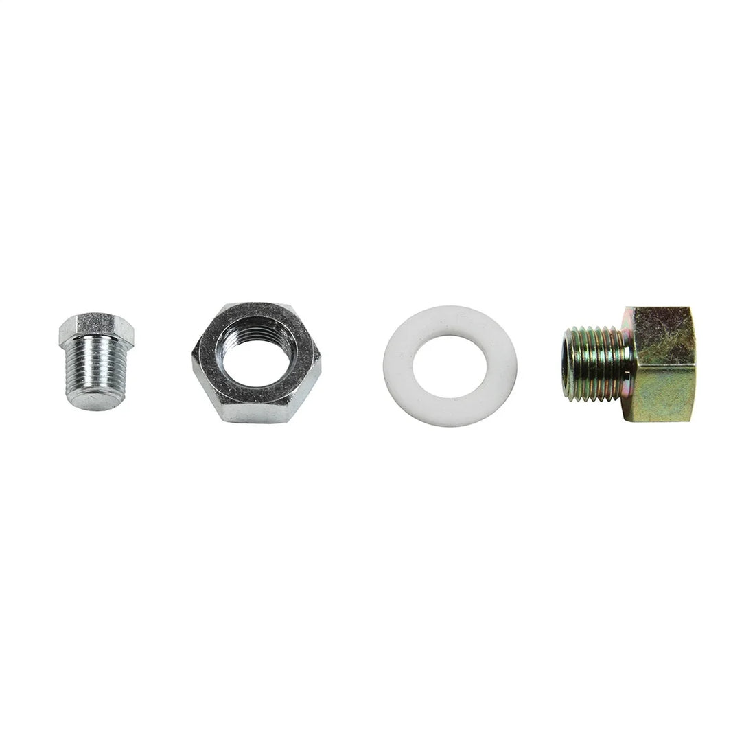 B&M B&M Hi-Tek Universal Transmission Pan Drain Plug Kit 80250 - Installation View