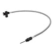 Load image into Gallery viewer, B&amp;M B&amp;M Locking Auto Trans Dipstick &amp; Tube - Billet Aluminum/Stainless Steel Braided fits 2010-2025 Ford F-150 - Back View