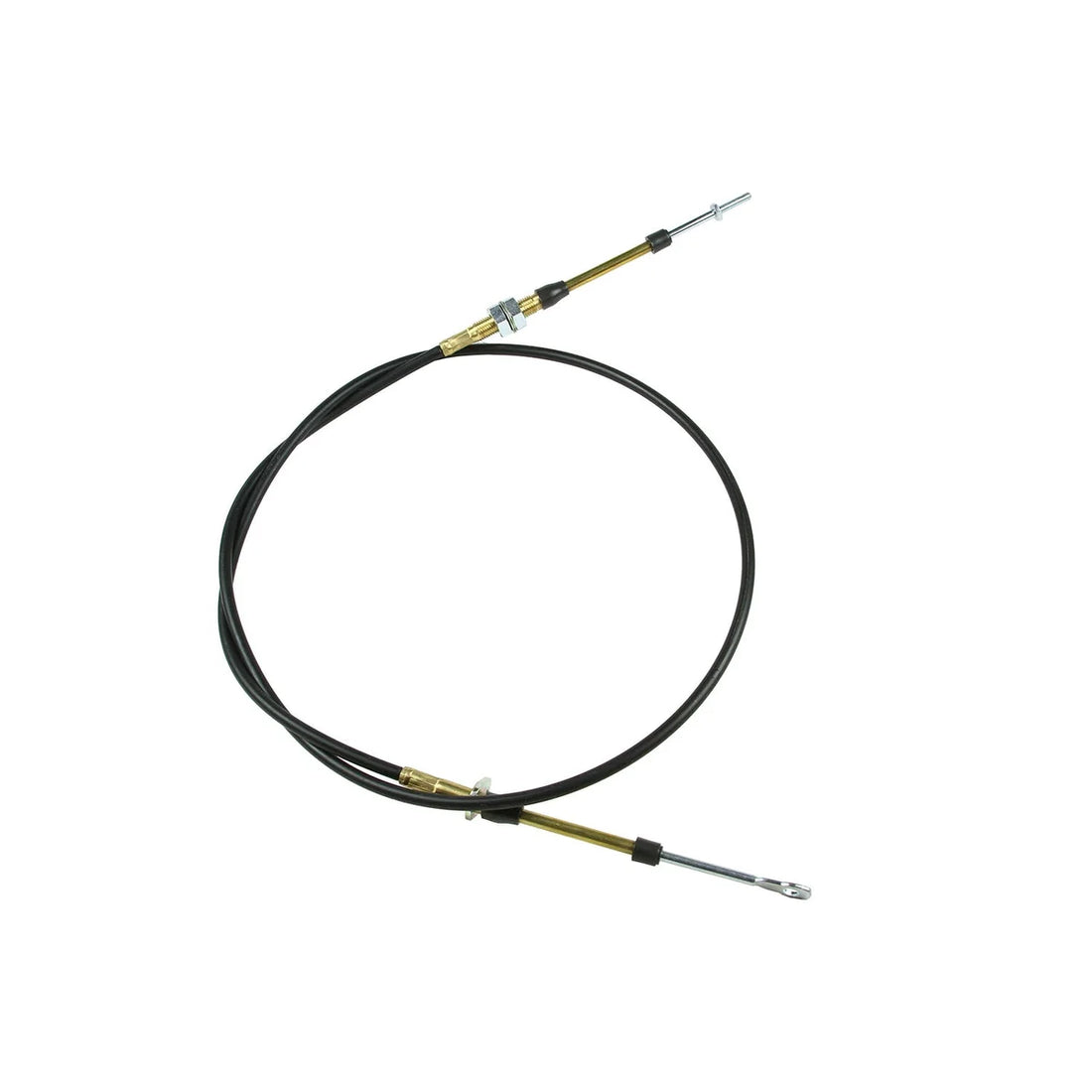 B&M B&M PERFORMANCE SHIFTER CABLE 5-FOOT LENGTH - BLACK - Side View