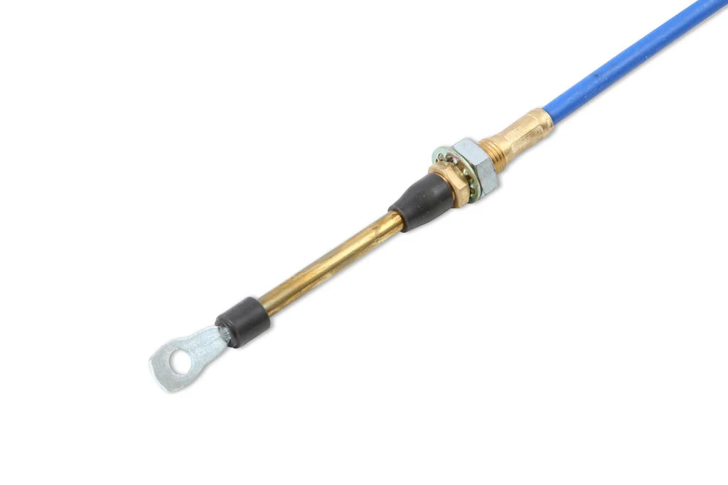 B&M B&M Performance Shifter Cable - 5-Foot Length - Blue - Back View