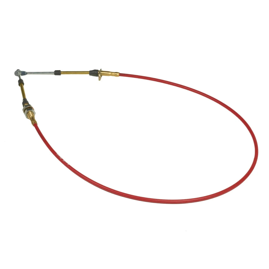 B&M B&M Performance Shifter Cable - 5-Foot Length - Red 80605 - Side View