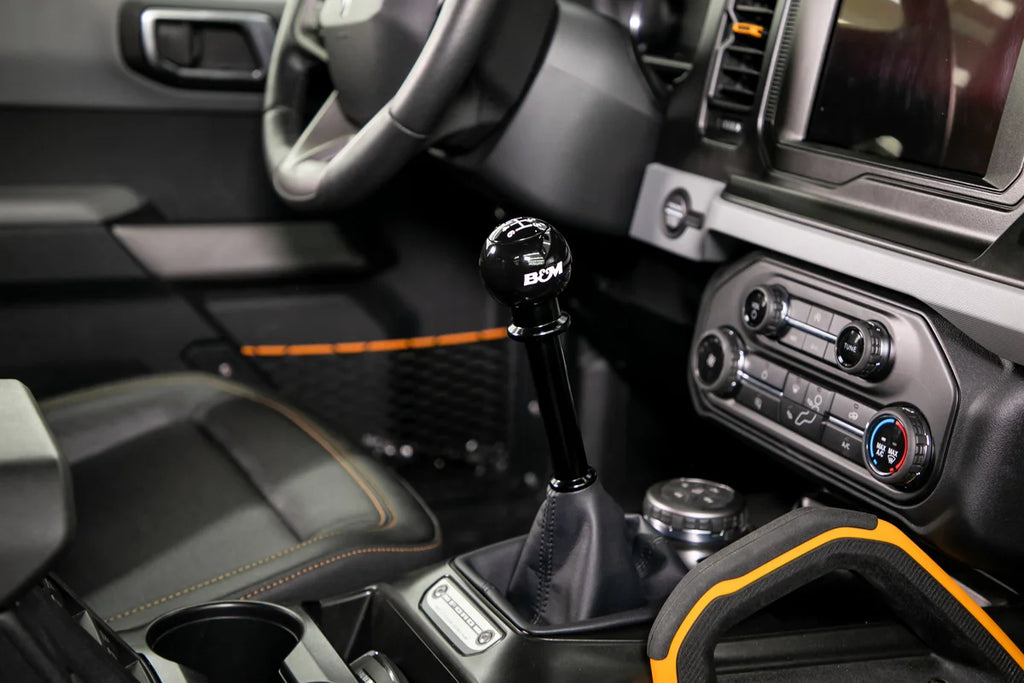 B&M B&M Precision Manual SportShifter - 2.3L fits 2021-2024 / Ford / Bronco / - / Check / Fitment / Details - Side View
