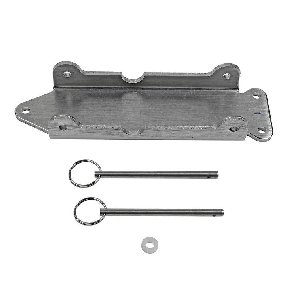 B&M B&M Quick Detach Shifter Mounting Plate Kit - Aluminum 80715 - Main Product View