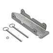 Load image into Gallery viewer, B&amp;M B&amp;M Quick Detach Shifter Mounting Plate Kit - Aluminum 80715 - Side View