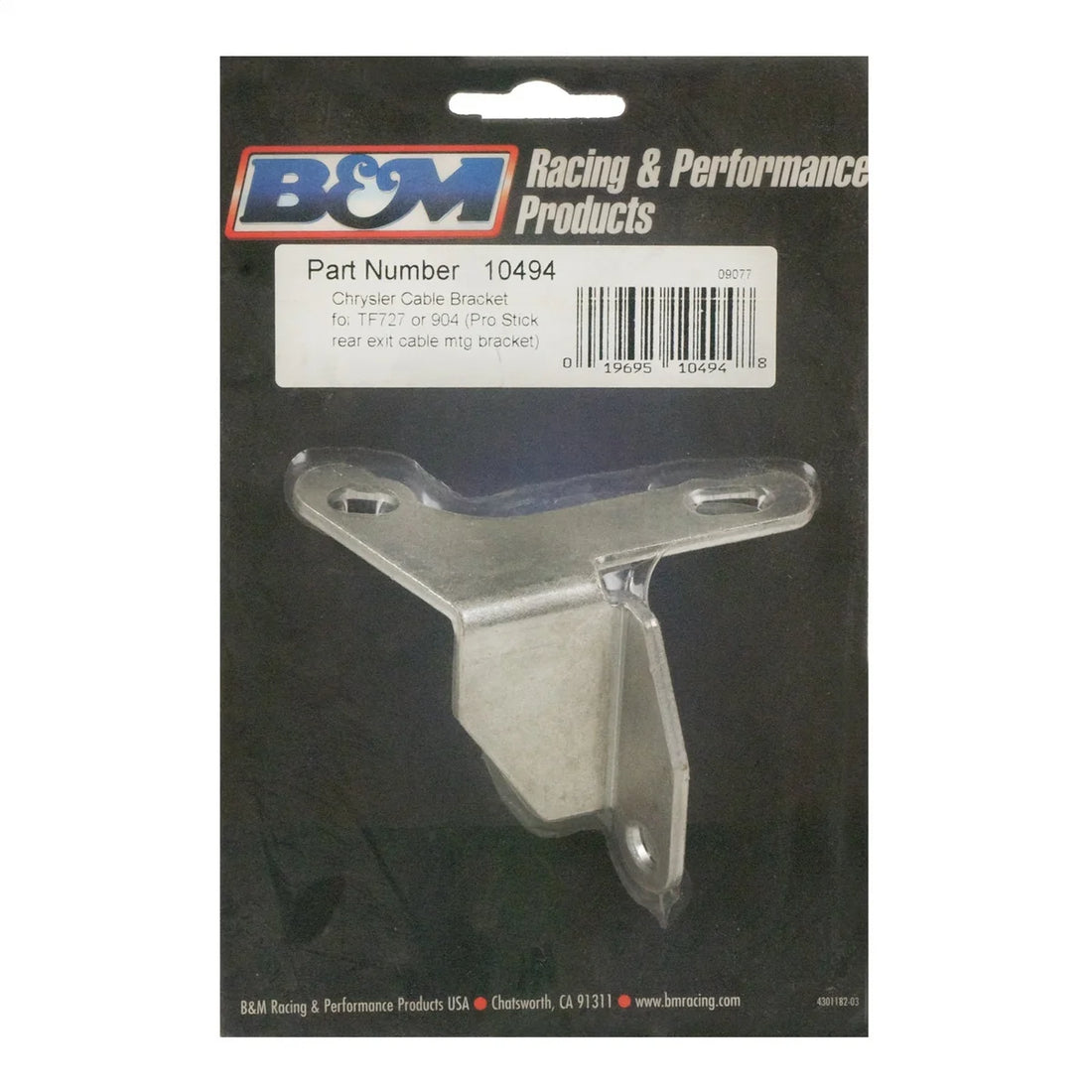 B&M B&M Shift Cable Bracket - Mopar/AMC 10494 - Detail View