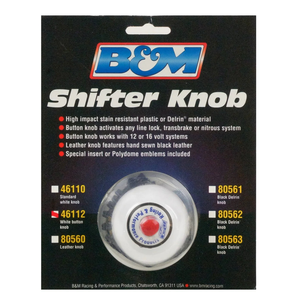 B&M B&M Shift Knob with Momentary Switch 46112 - Detail View