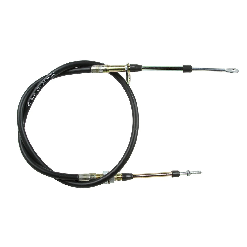 B&M B&M Super Duty Shifter Cable - 4-Foot Length - Black - Side View