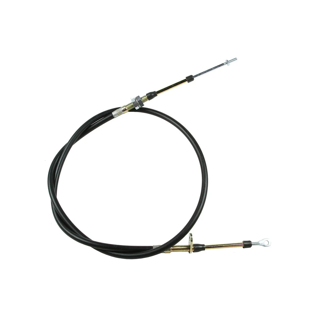B&M B&M Super Duty Shifter Cable - 5-Foot Length  - Black - Side View