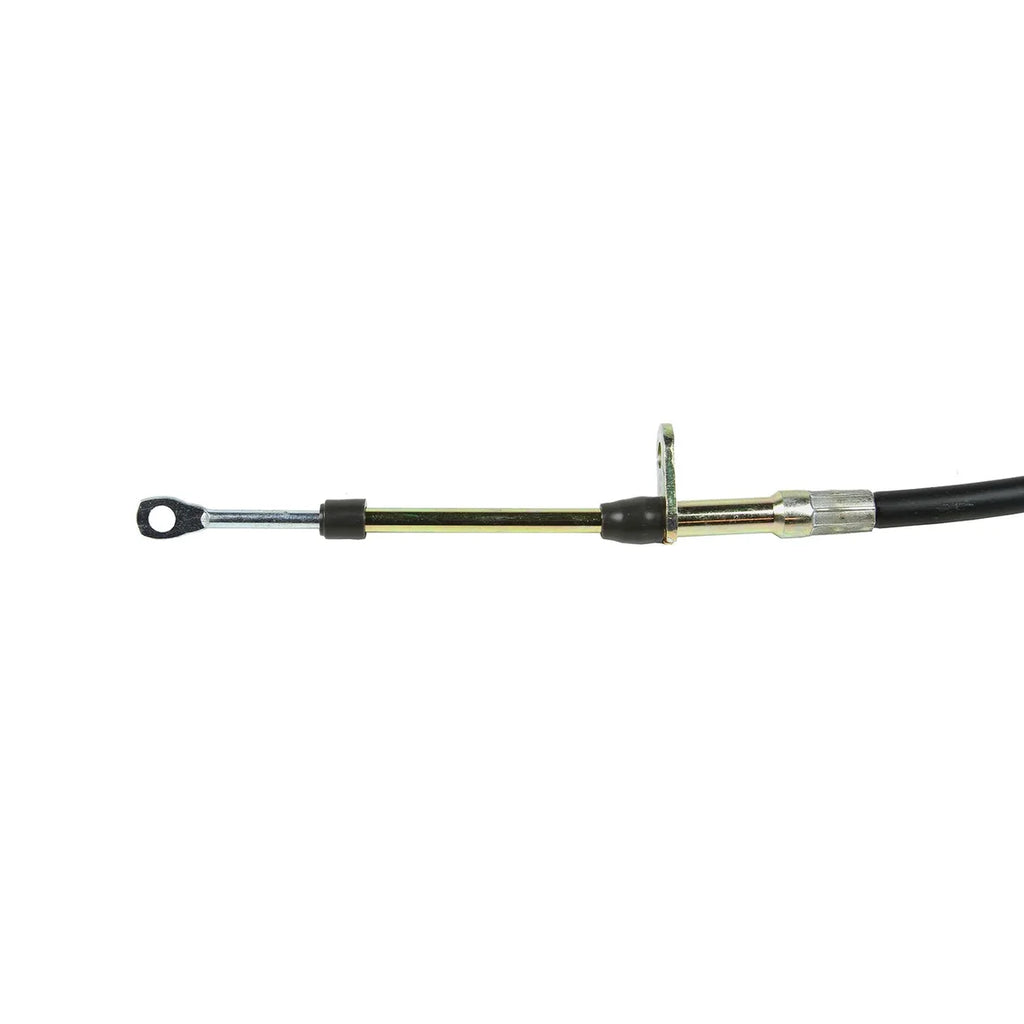B&M B&M Super Duty Shifter Cable - 5-Foot Length  - Black - Back View