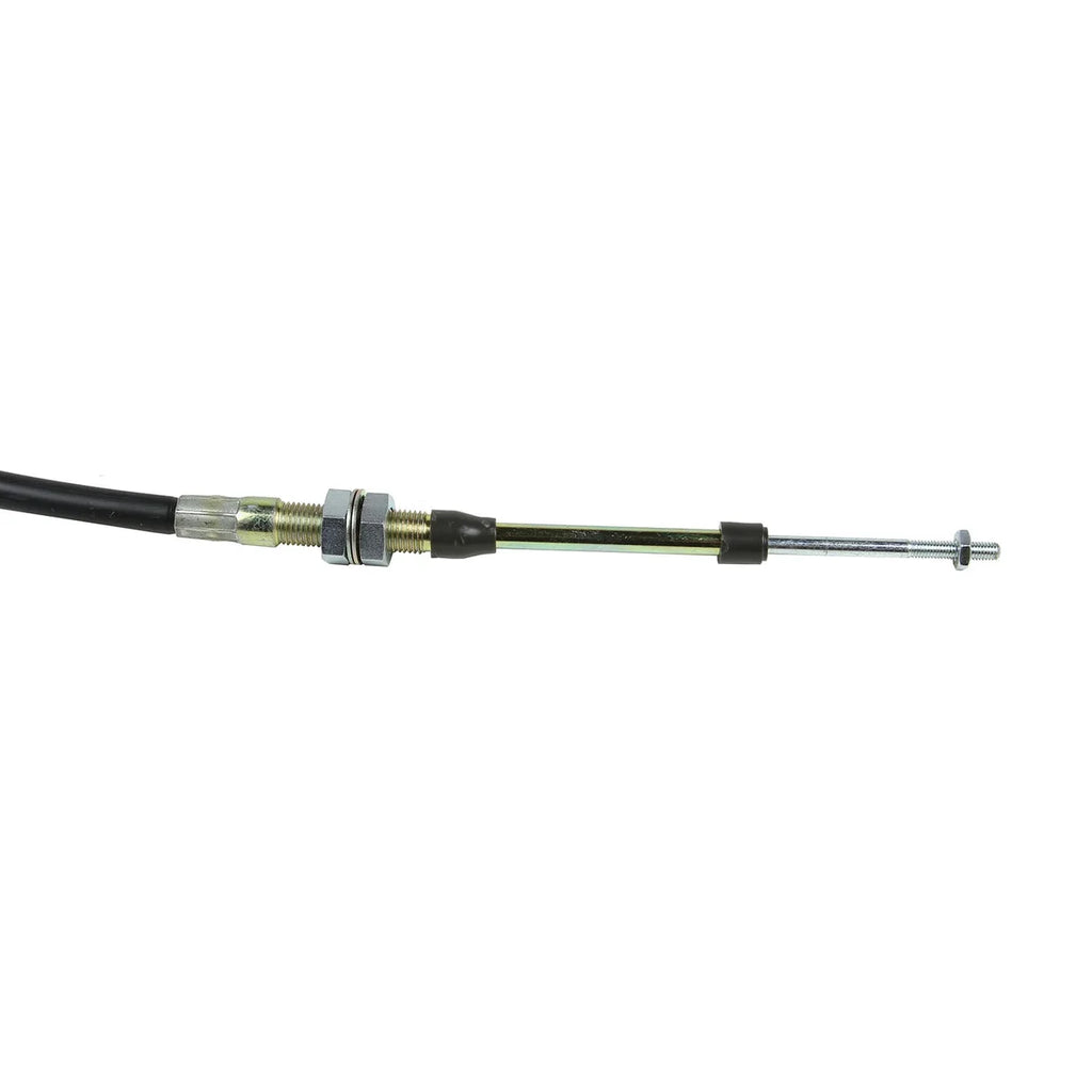 B&M B&M Super Duty Shifter Cable - 5-Foot Length  - Black - Installation View