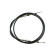 Load image into Gallery viewer, B&amp;M B&amp;M Super Duty Shifter Cable - 8-Foot Length  - Black - Side View