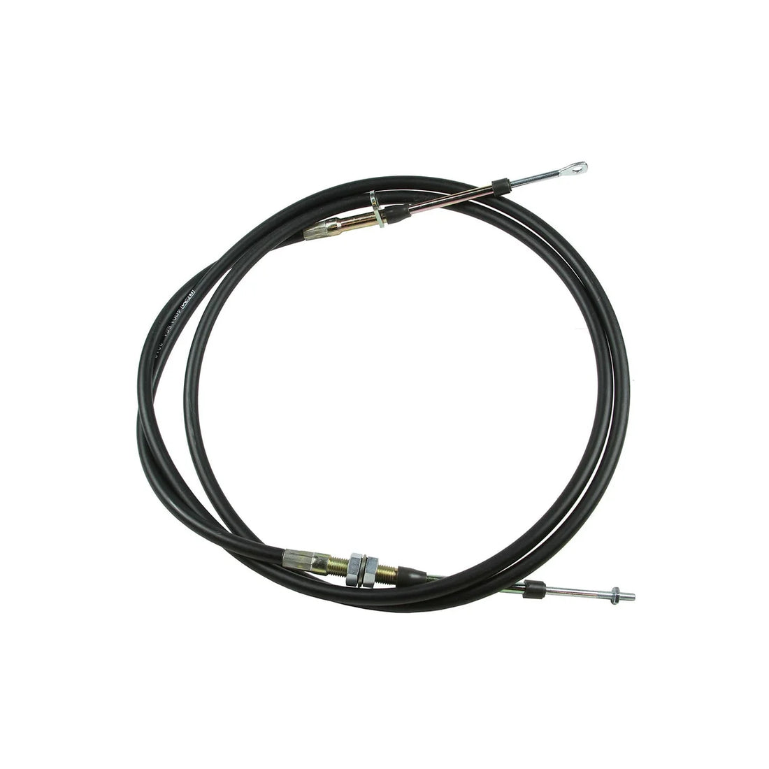 B&M B&M Super Duty Shifter Cable - 8-Foot Length  - Black - Side View