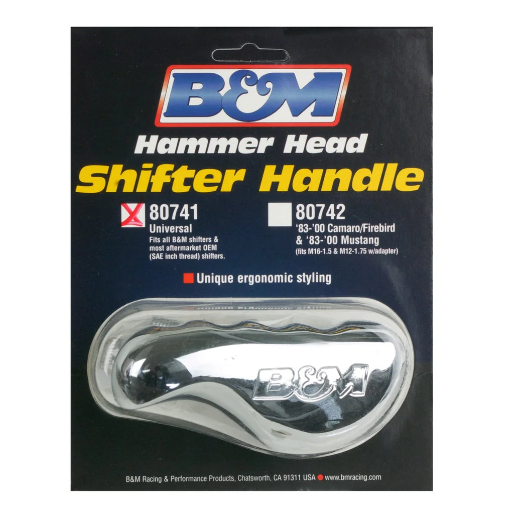 B&M B&M Universal Hammer Head Shift Handle - Back View