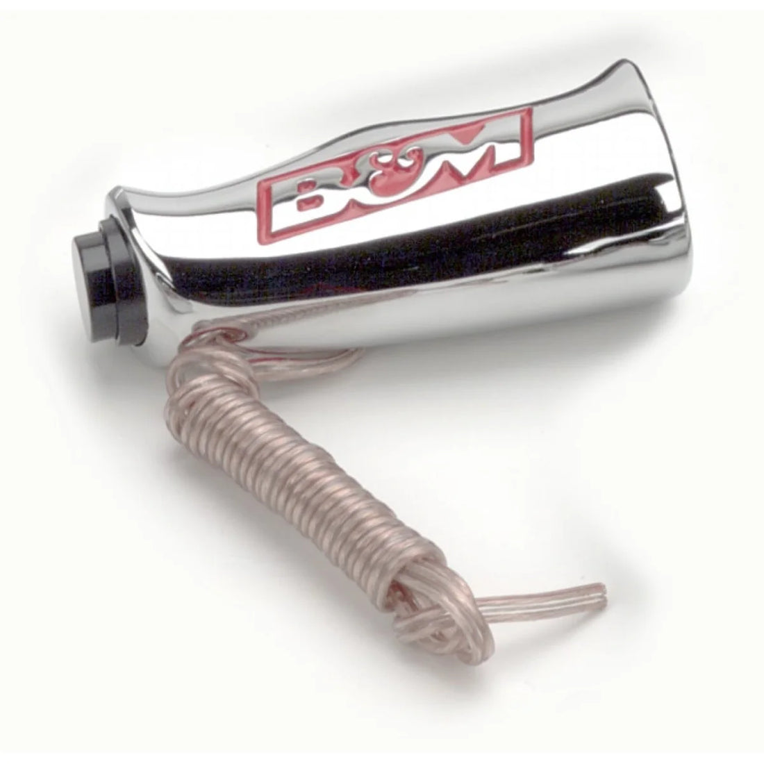 B&M B&M Universal T-Handle - Chrome with 12V Switch - Side View