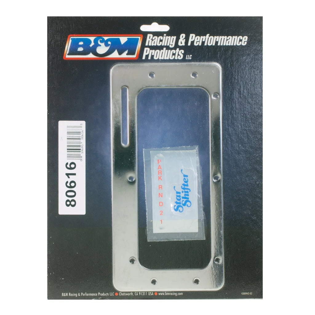 B&M Boot Plate Starshifter 80675 - Side View