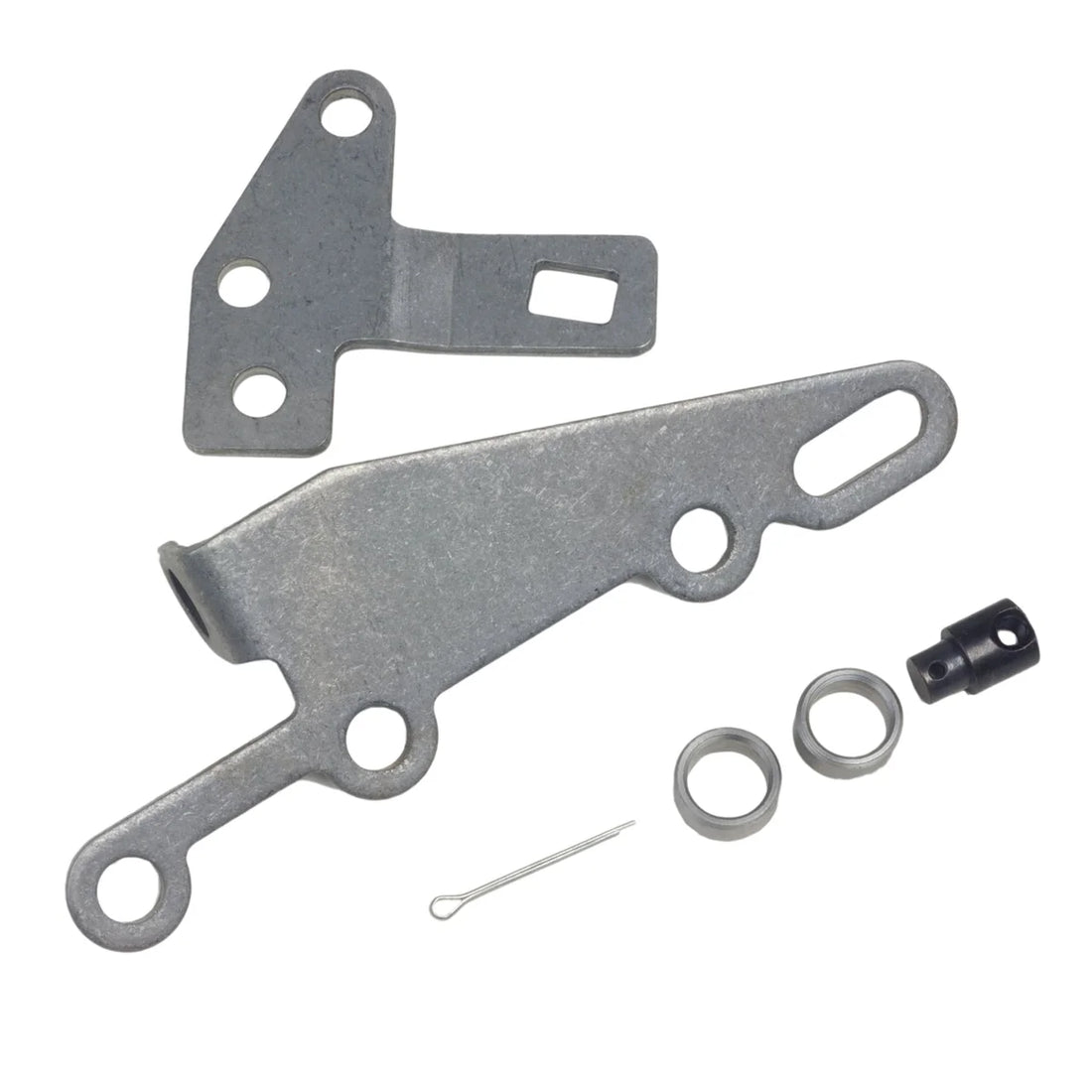 B&M Cable Bracket & Shift Lever Kit - GM B&M - Side View