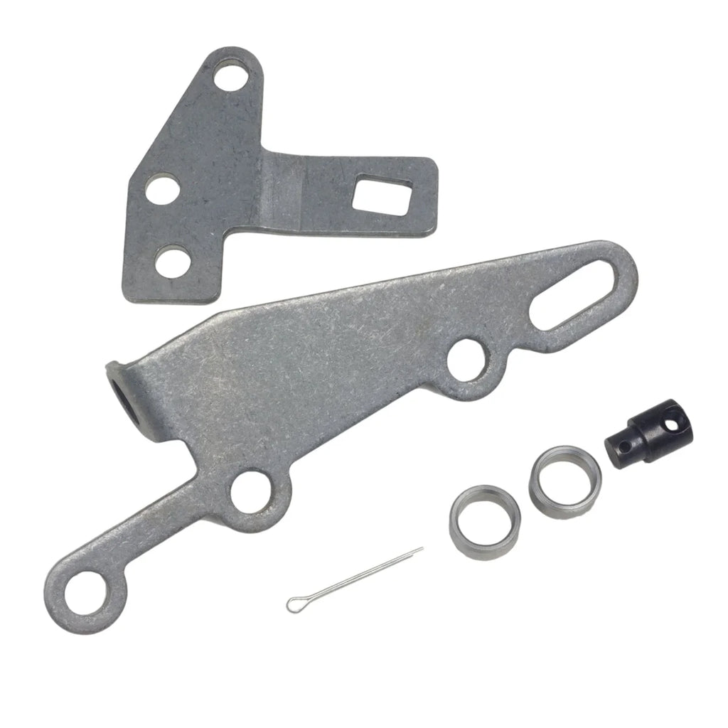 B&M Cable Bracket & Shift Lever Kit - GM B&M - Side View