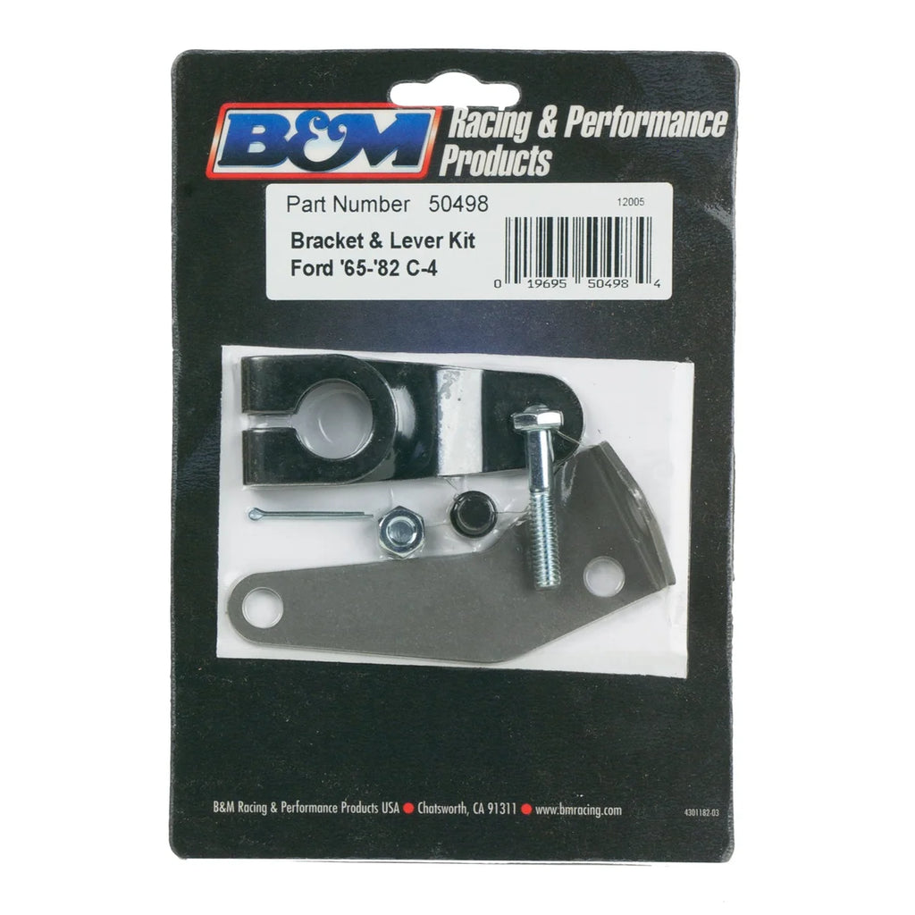 B&M Cable Bracket & Shift Lever Kit fits 1964-1981 Ford / Lincoln / Mercury - Detail View