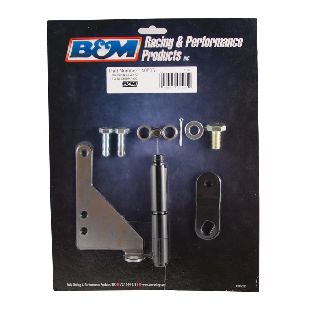 B&M Cable Bracket & Shift Lever Kit fits 1989-2005 Ford Bronco / E-150 Econoline / E-150 Econoline Club Wagon / E-250 / E-...