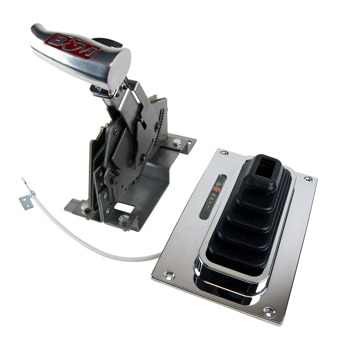 B&M Fits 1968-1969 Chevrolet Camaro with Factory center console - Side View