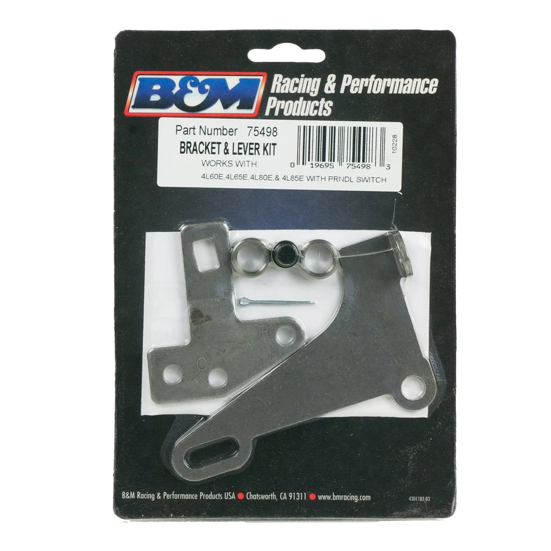 B&M Fits GM 4L60E, 4L65E, 4L80E and 4L85E Automatic Transmissions with PRNDL Switch - Detail View