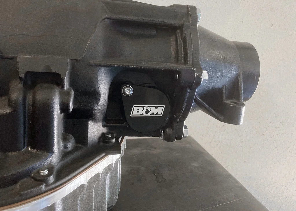 B&M Fits GM and B.O.P. TH400 Transmissions - Installation View