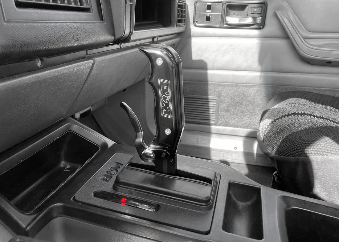 B&M Fits all TJ Wrangler, 1987-1996 XJ Cherokee and 1987-1992 MJ Comanche - Back View