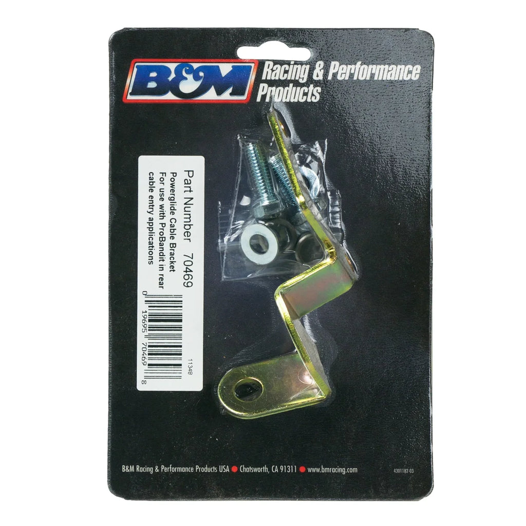 B&M GM Powerglide transmissions with a B&M Bandit Shifter. - Detail View