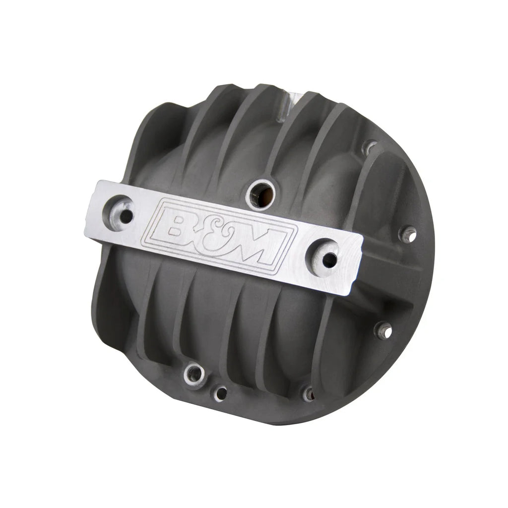 B&M Hi-Tek Aluminum Differential Cover - 8.2-inch BOP fits GM 10-Bolt - Main Product View