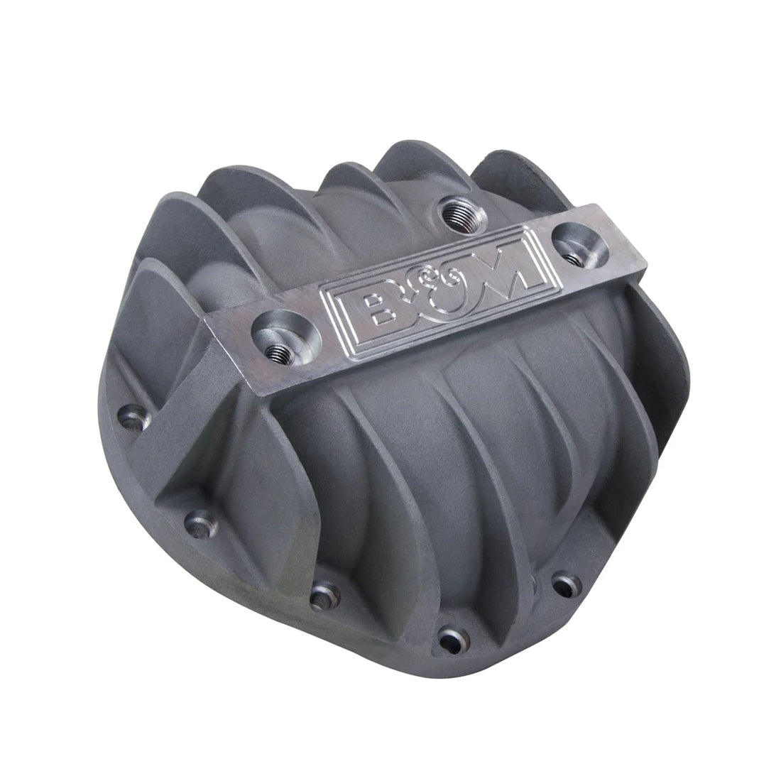 B&M Hi-Tek Aluminum Differential Cover fits 1964-1982 Chevrolet / GMC 8.875-inch 12-bolt Truck - Side View